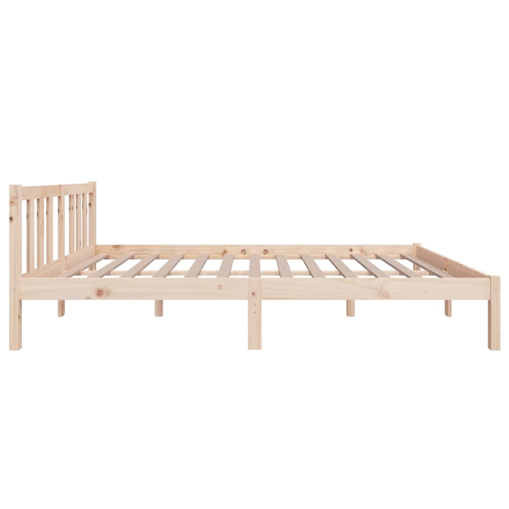 Bedframe Massief Hout 120X200 Cm