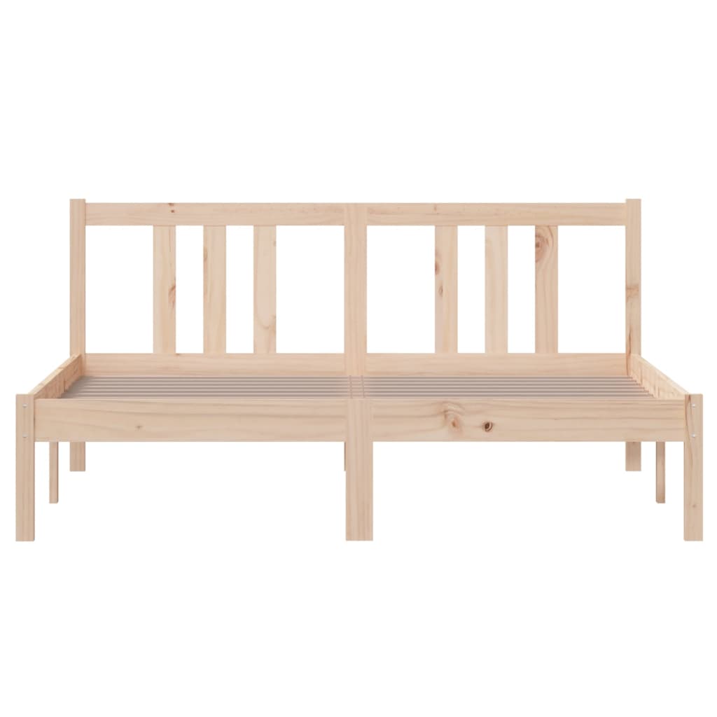 Bedframe Massief Hout 140X200 Cm