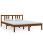 Bedframe Massief Hout Honingbruin 140X200 Cm