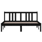 Bedframe Massief Hout Zwart 140X200 Cm