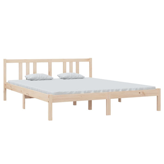 Bedframe Massief Hout 160X200 Cm