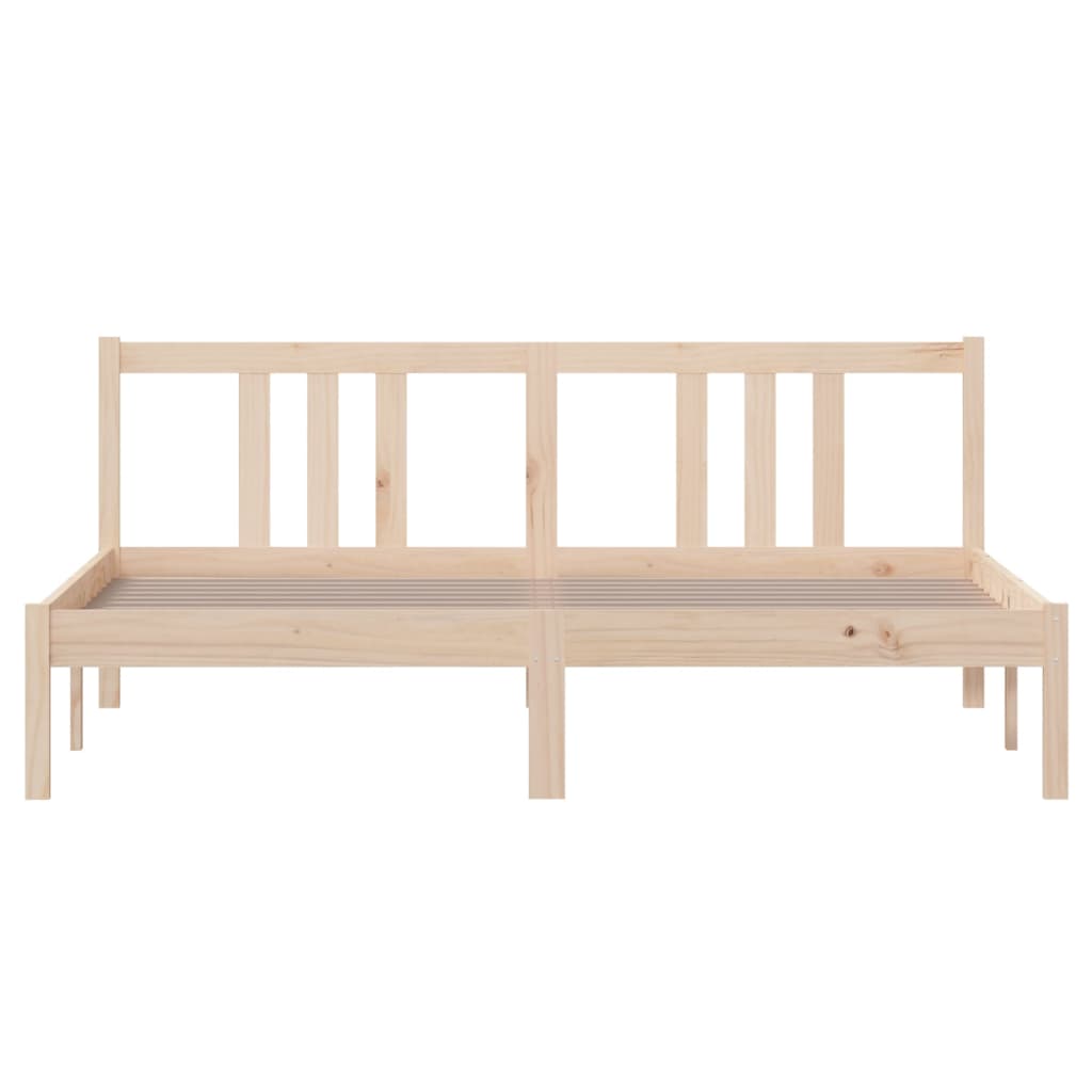 Bedframe Massief Hout 160X200 Cm