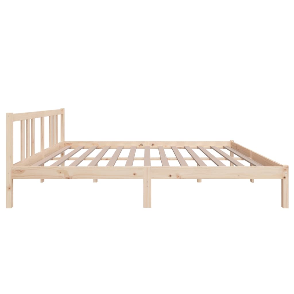 Bedframe Massief Hout 160X200 Cm