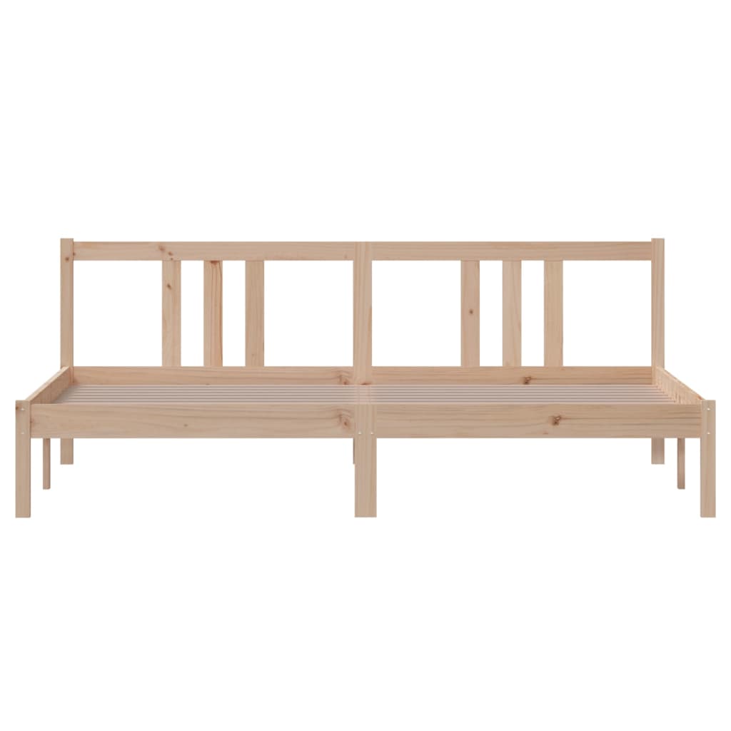 Bedframe Massief Hout 180X200 Cm 6Ft Super King