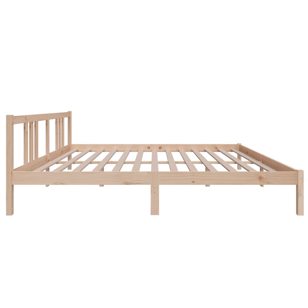 Bedframe Massief Hout 180X200 Cm 6Ft Super King