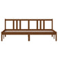 Bedframe Massief Hout Honingbruin 180X200 Cm 6Ft Super King