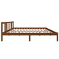 Bedframe Massief Hout Honingbruin 180X200 Cm 6Ft Super King