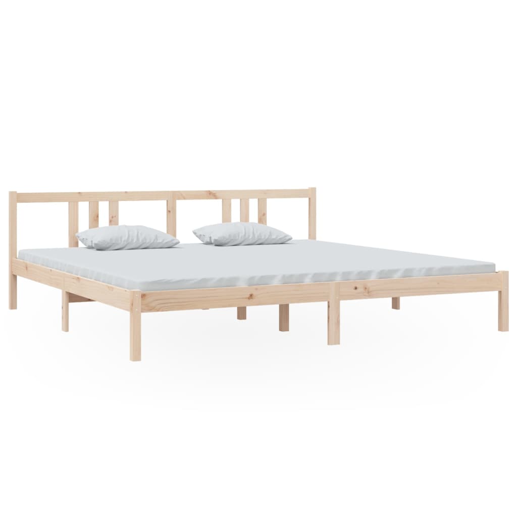 Bedframe Massief Hout 200X200 Cm