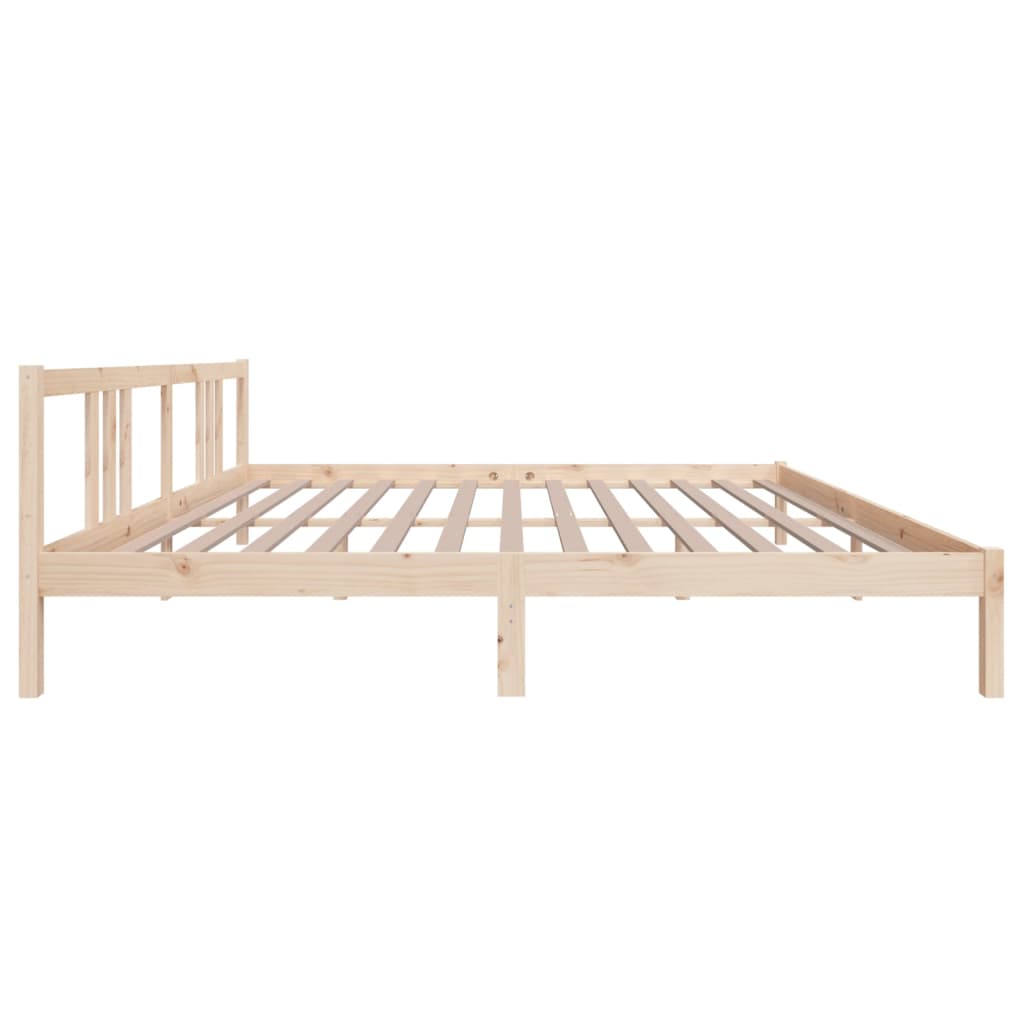 Bedframe Massief Hout 200X200 Cm