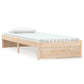 Bedframe Massief Hout 75X190 Cm 2Ft6 Small Single