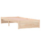 Bedframe Massief Hout 75X190 Cm 2Ft6 Small Single
