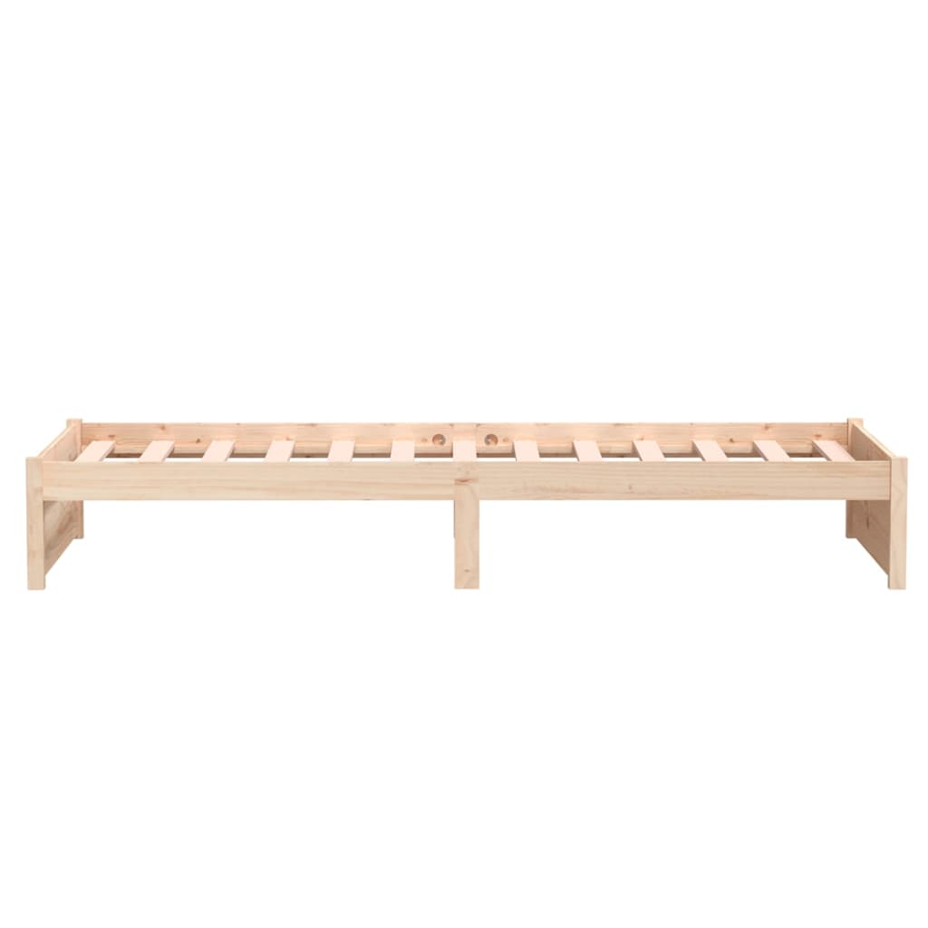 Bedframe Massief Hout 75X190 Cm 2Ft6 Small Single