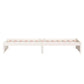 Bedframe Massief Hout Wit 90X190 Cm 3Ft Single