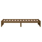 Bedframe Massief Hout Honingbruin 90X190 Cm 3Ft Single
