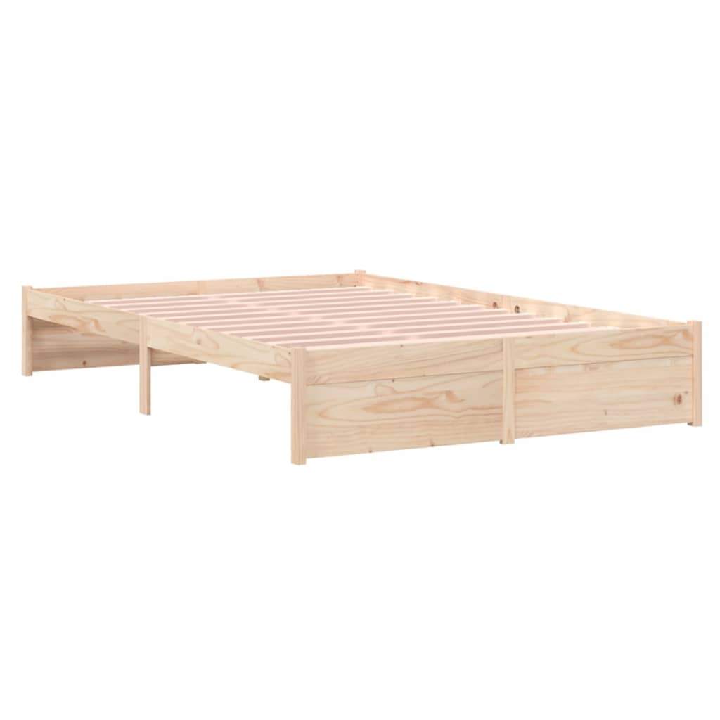 Bedframe Massief Hout 120X190 Cm 4Ft Small Double