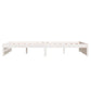 Bedframe Massief Hout Wit 120X190 Cm 4Ft Small Double