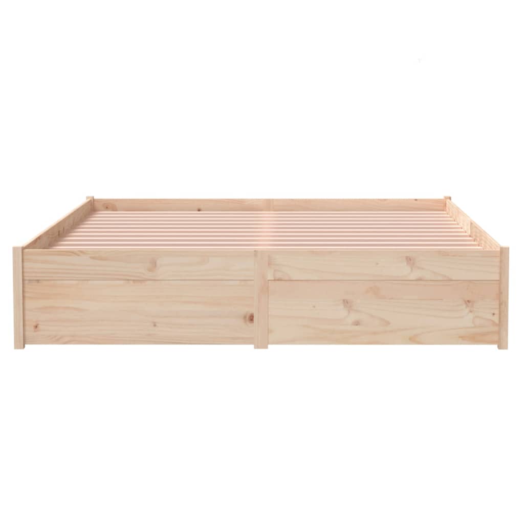 Bedframe Massief Hout 135X190 Cm 4Ft6 Double