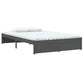 Bedframe Massief Hout Grijs 120X200 Cm