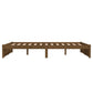 Bedframe Massief Hout Honingbruin 140X200 Cm
