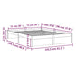 Bedframe Massief Hout 150X200 Cm 5Ft King Size