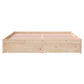 Bedframe Massief Hout 160X200 Cm