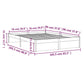 Bedframe Massief Hout Wit 160X200 Cm
