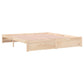 Bedframe Massief Hout 180X200 Cm 6Ft Super King