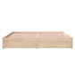 Bedframe Massief Hout 180X200 Cm 6Ft Super King