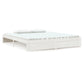 Bedframe Massief Hout Wit 180X200 Cm 6Ft Super King