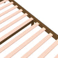 Bedframe Massief Hout Honingbruin 180X200 Cm 6Ft Super King