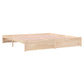 Bedframe Massief Hout 200X200 Cm