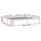 Bedframe Massief Hout 200X200 Cm