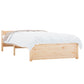 Bedframe Massief Hout 90X190 Cm 3Ft Single
