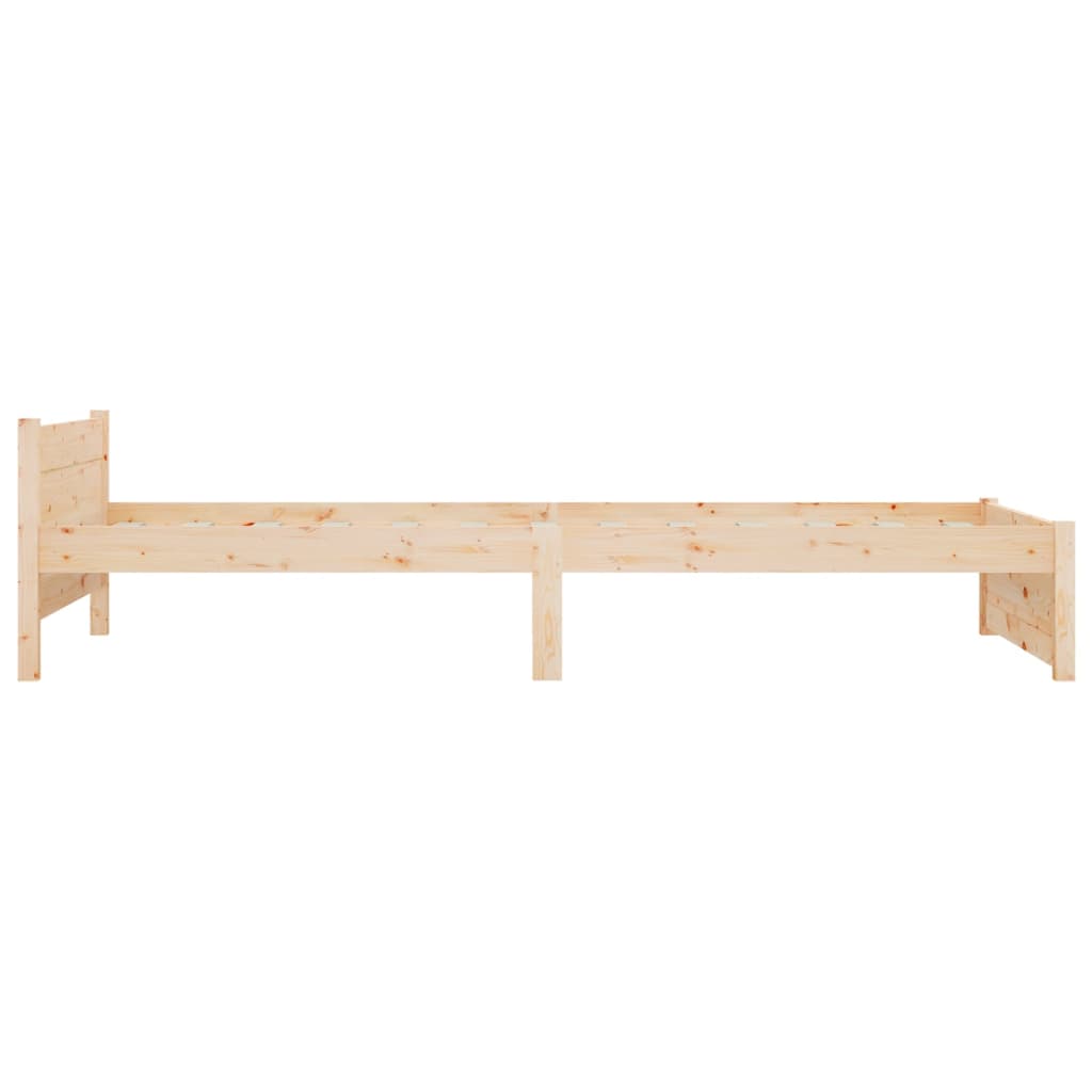 Bedframe Massief Hout 90X190 Cm 3Ft Single