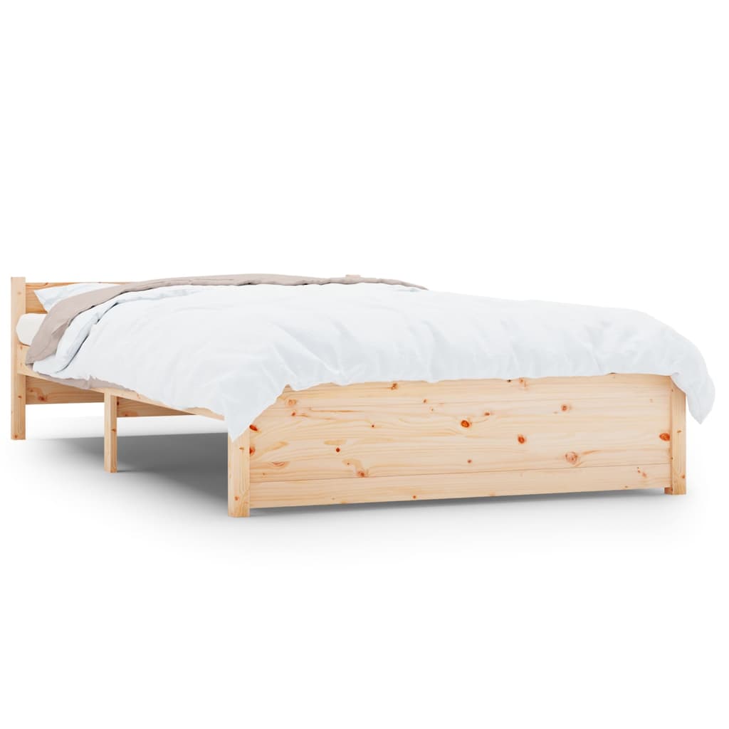 Bedframe Massief Hout 120X190 Cm 4Ft Small Double