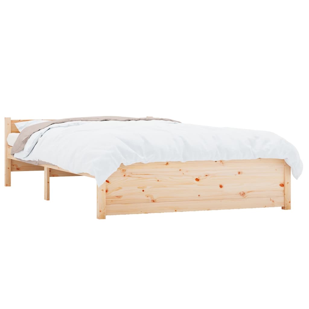 Bedframe Massief Hout 120X190 Cm 4Ft Small Double