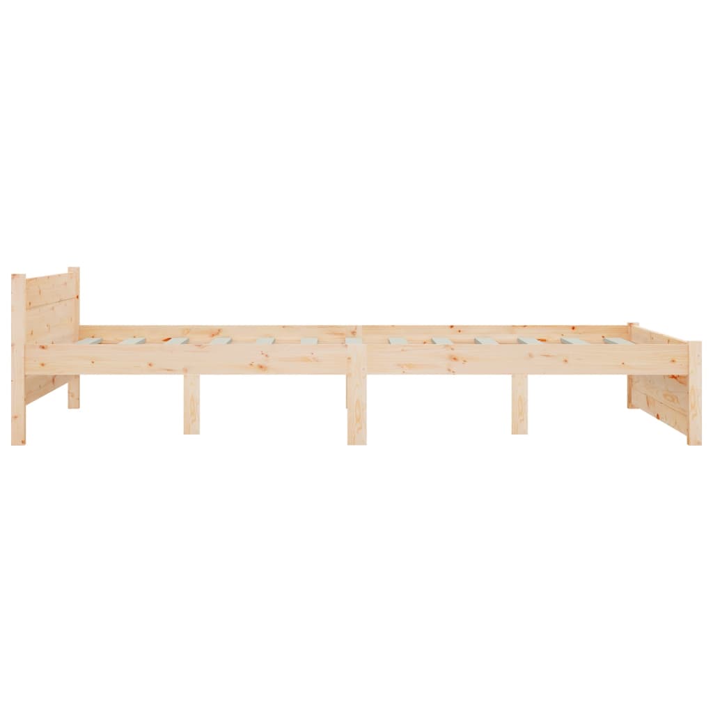 Bedframe Massief Hout 120X190 Cm 4Ft Small Double