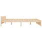 Bedframe Massief Hout 140X190 Cm