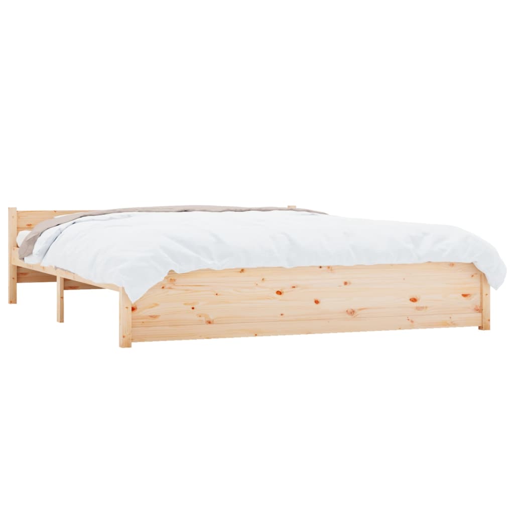 Bedframe Massief Hout 160X200 Cm