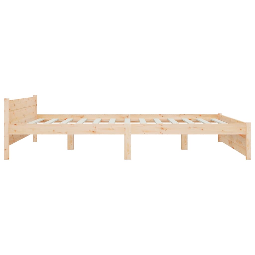 Bedframe Massief Hout 160X200 Cm