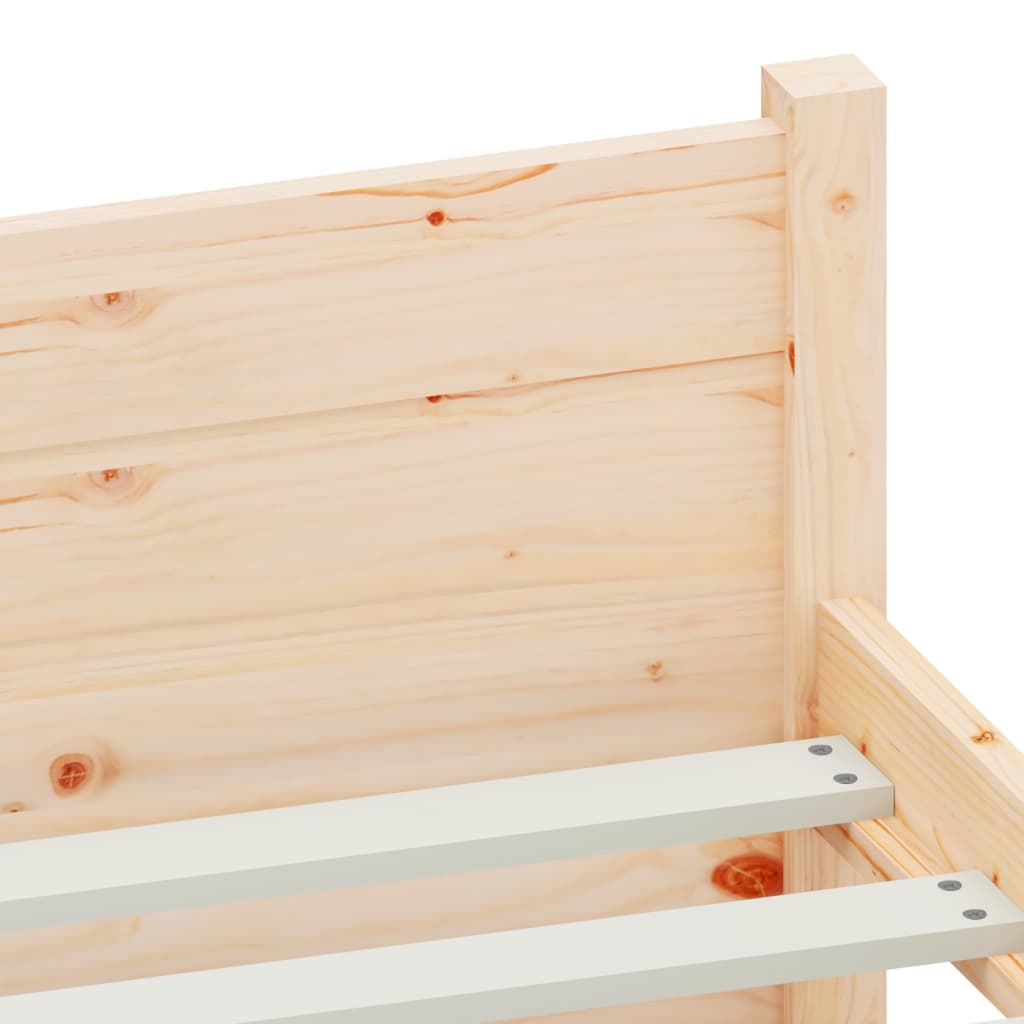 Bedframe Massief Hout 160X200 Cm