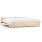 Bedframe Massief Hout 180X200 Cm 6Ft Super King