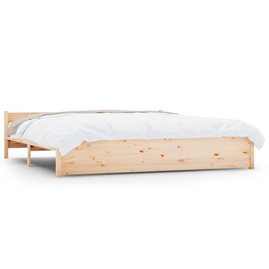 Bedframe Massief Hout 180X200 Cm 6Ft Super King