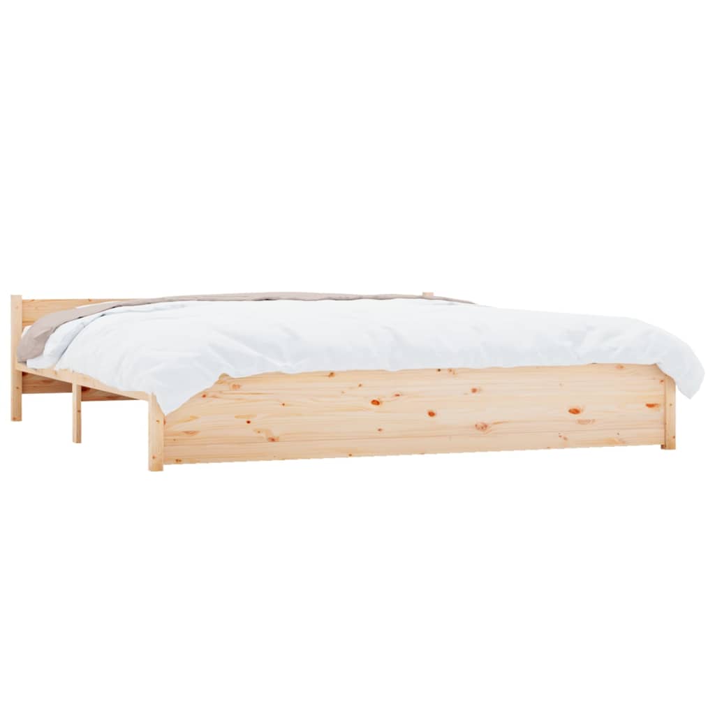 Bedframe Massief Hout 180X200 Cm 6Ft Super King