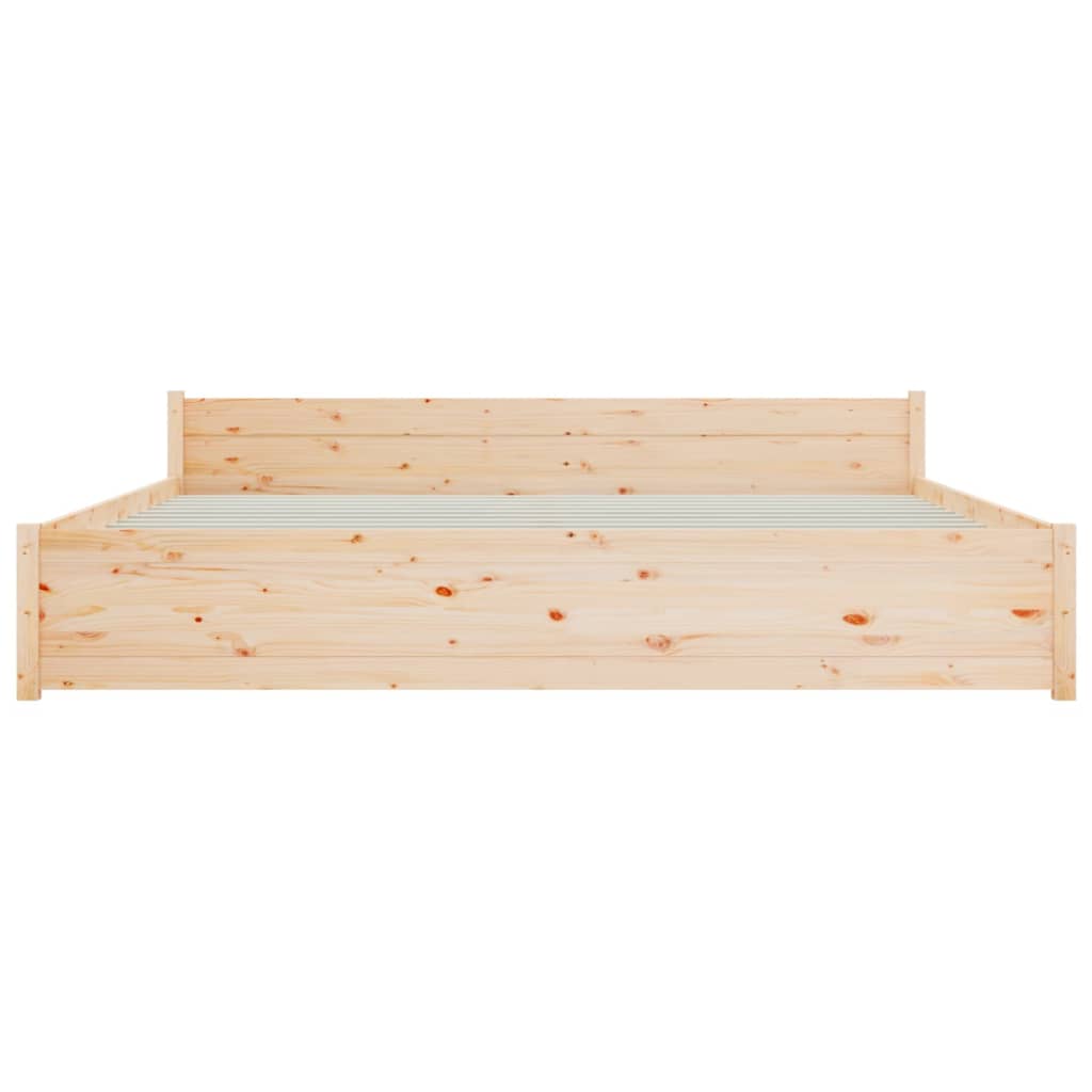 Bedframe Massief Hout 180X200 Cm 6Ft Super King