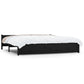 Bedframe Massief Hout Zwart 180X200 Cm 6Ft Super King