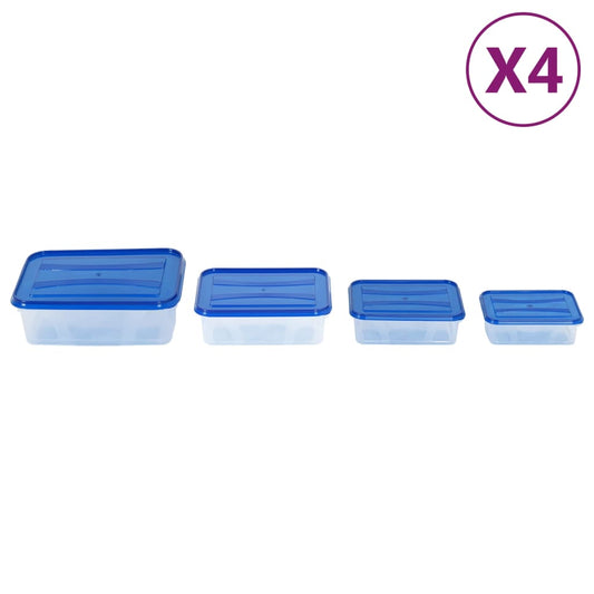 Voedselopbergcontainers 32 St Met Deksels Polypropeen