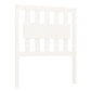 Hoofdbord 80,5X4X100 Cm Massief Grenenhout Wit