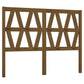 Hoofdbord 141X4X100 Cm Massief Grenenhout Honingbruin