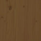 Hoofdbord 141X4X100 Cm Massief Grenenhout Honingbruin